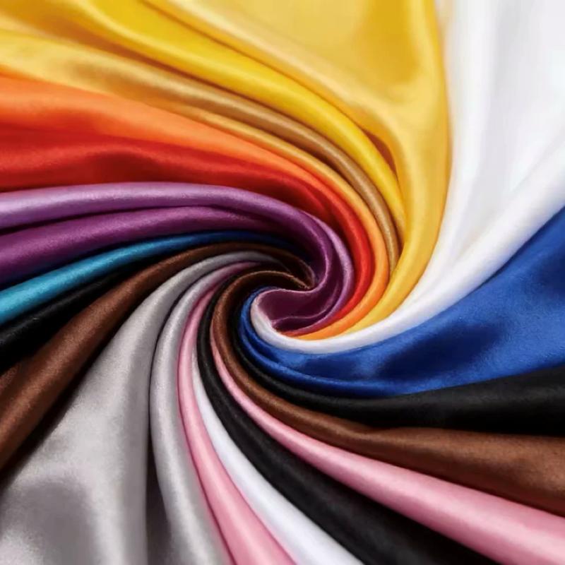 Home Textiles Premium - Hochwertiger Glatter Satinstoff Weicher Seidiger Glänzender