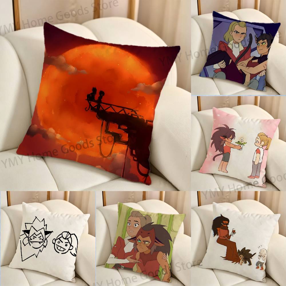 Home Textiles Usa - Adora Catra She-Ra Kissenbezug mit niedlichem