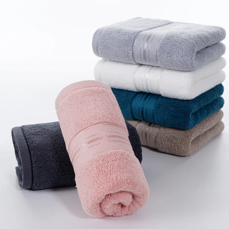 Home Textiles Face Towel - 1pc Gesicht Haar Handtuch 100% Baumwolle