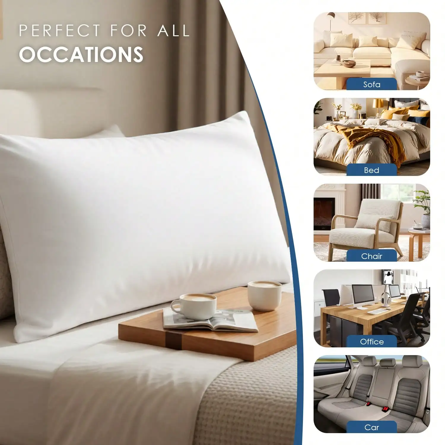 2er-Pack und 4er-Pack, 12x20 u – Pillow Insert 18X18 Bewertung und Preis