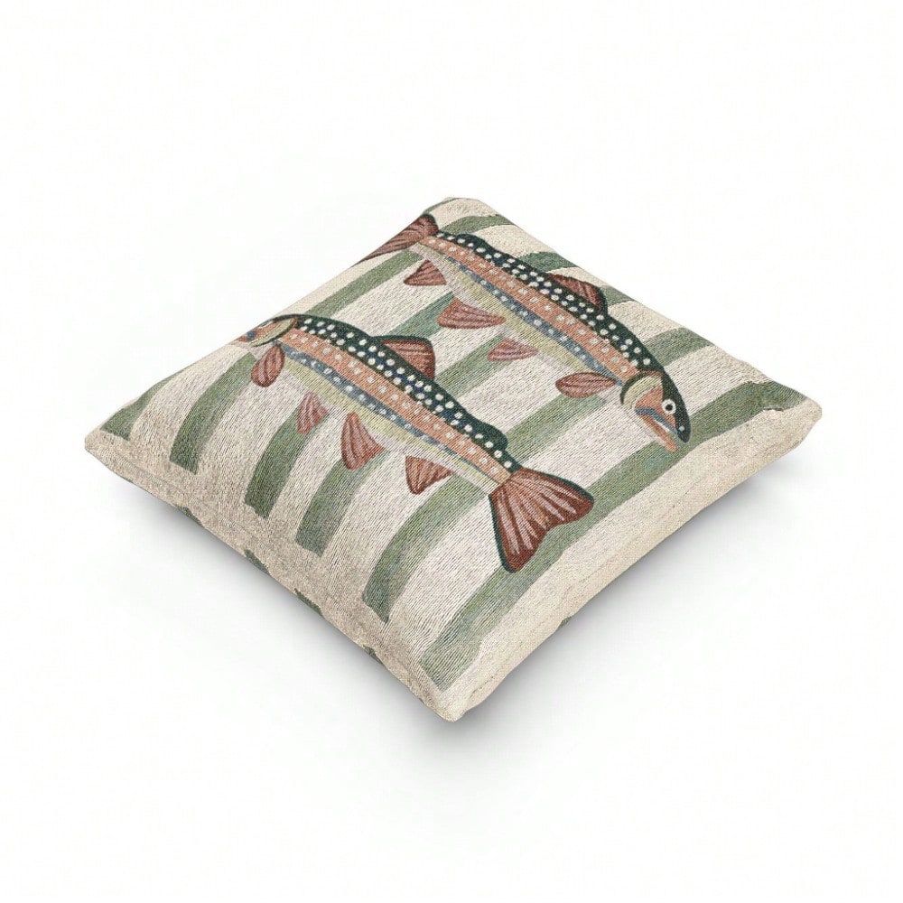 Regenbogenforellen-Dekokissen  – Pillow Insert 18X18 Bewertung und Preis