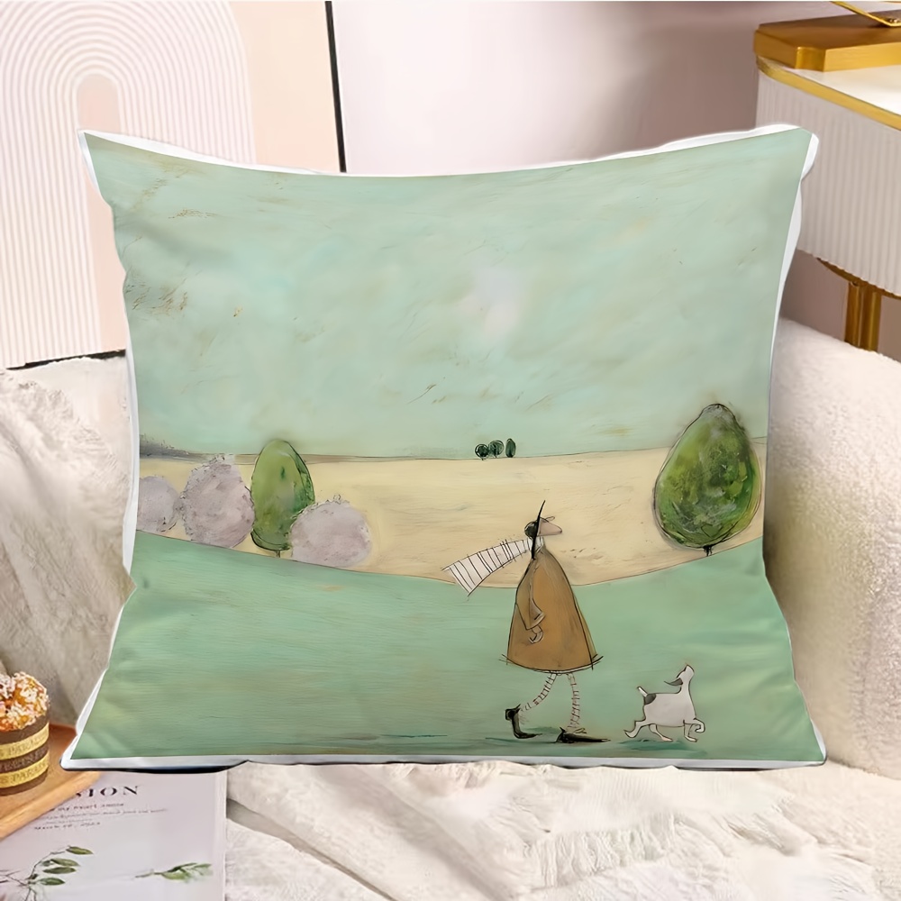 1 Stück modischer Cartoon-Kiss – Pillow Insert 18X18 Bewertung und Preis