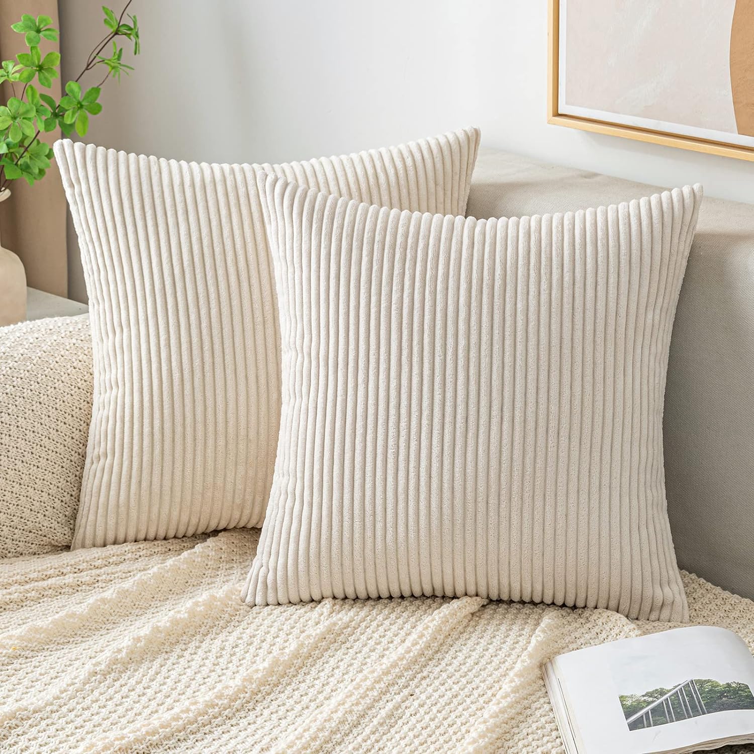 Dekokissenbezüge aus Cord, dek – Pillow Insert 18X18 Bewertung und Preis