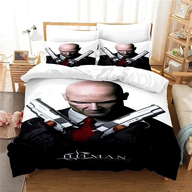 Hitman Killer 3D-Bettwäsche-Se – Home Textiles Sale Bewertung und Preis